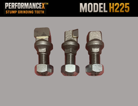 PerformanceX H225 Stump Grinding Tooth w/Lock Nut