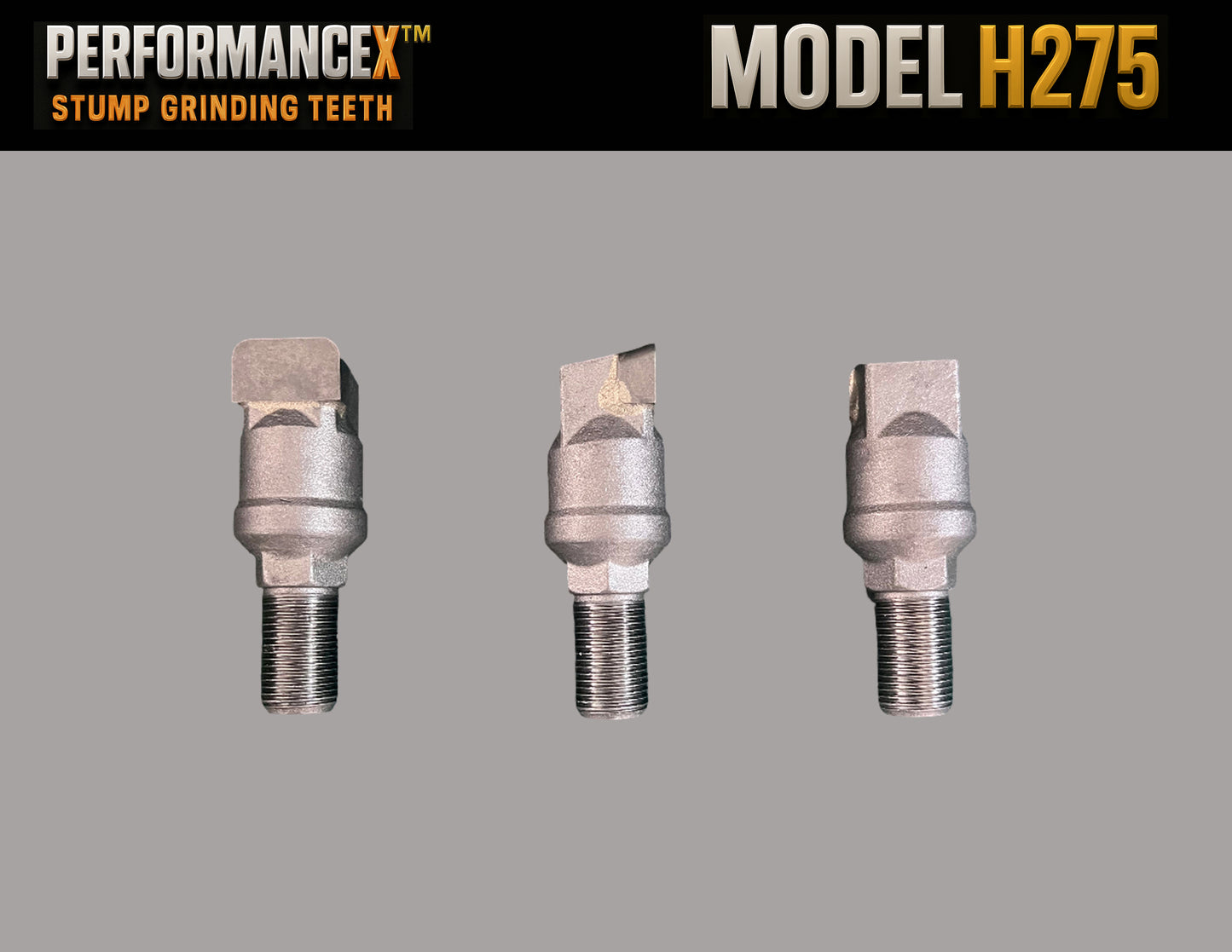 PerformanceX H275 Stump Grinding Tooth (No Nut)