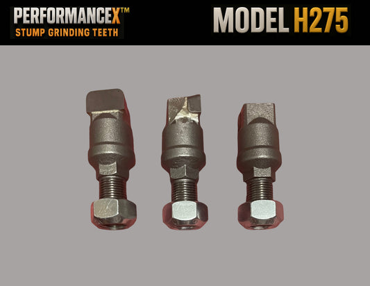 PerformanceX H275 Stump Grinding Tooth w/Lock Nut