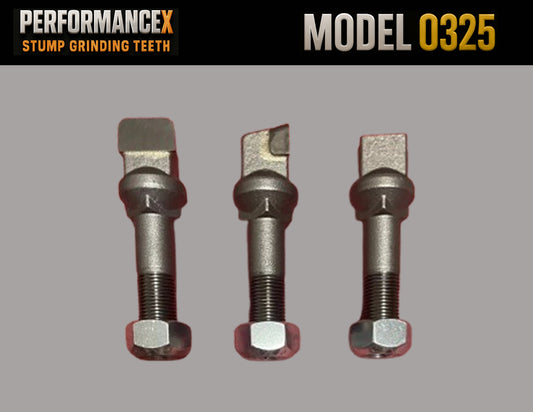 PerformanceX O325 Stump Grinding Tooth w/Lock Nut